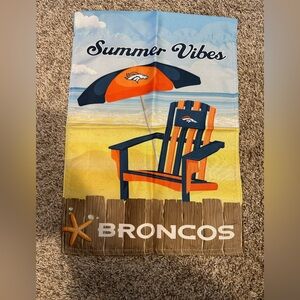 Broncos Summer Vibes Garden Flag